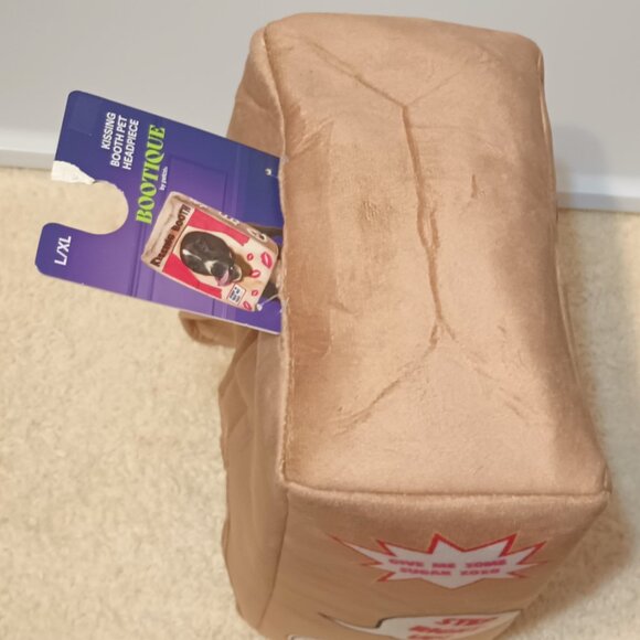 HARD TO FIND!!! NWT ~ Bootique Kissing Booth Pet Costume Headpiece Large/X-Large - Picture 11 of 13